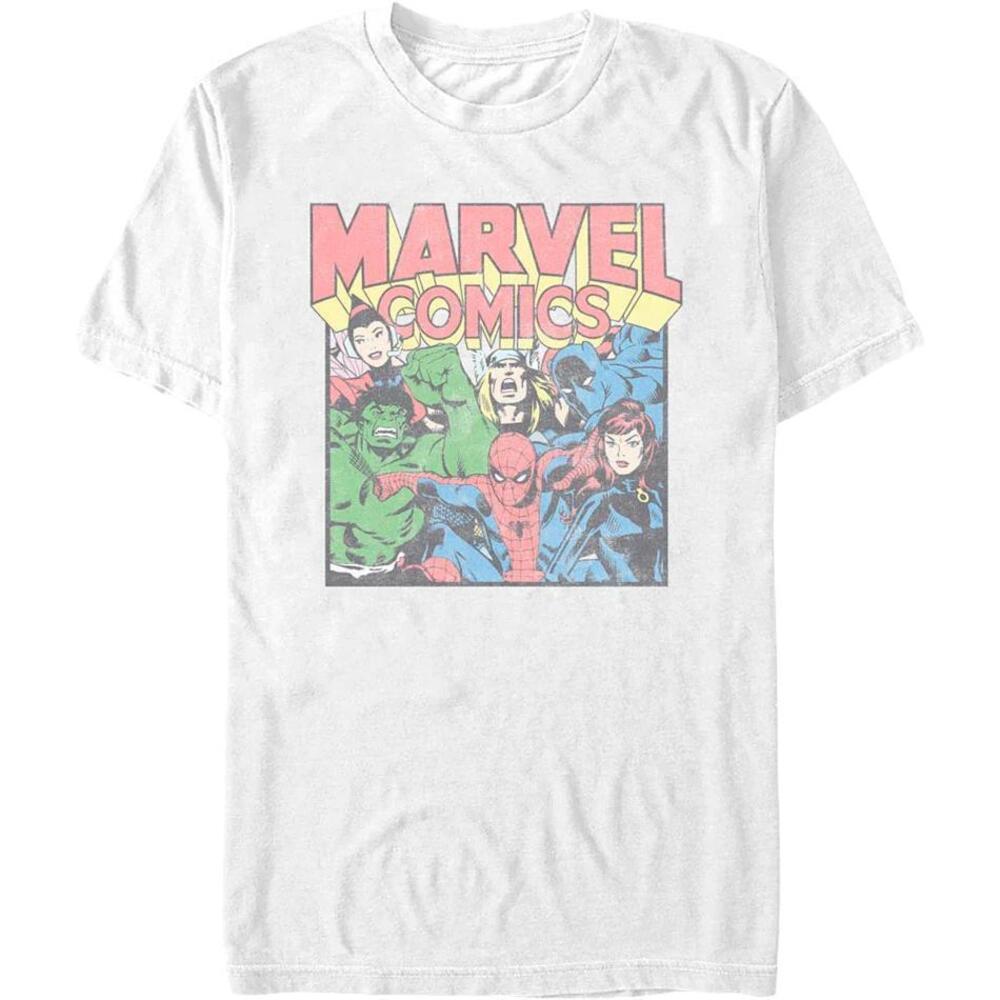 Heroes Collage Marvel Comics Tshirt